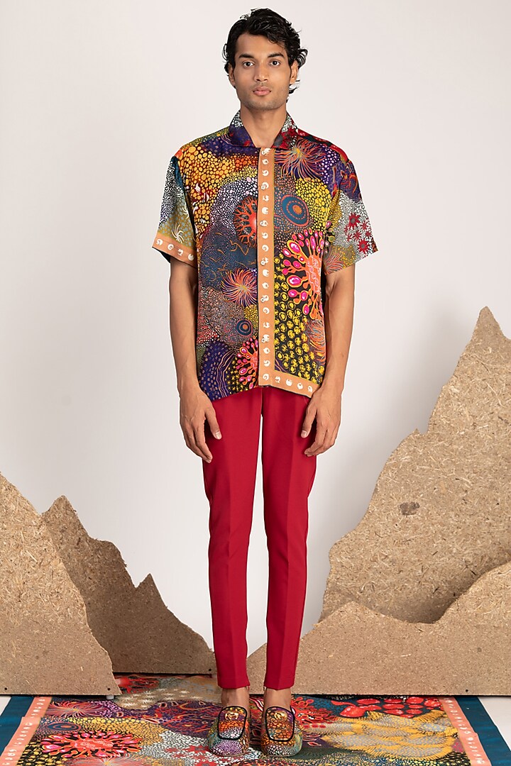 Men's Batik Shirts in Multiple Colours