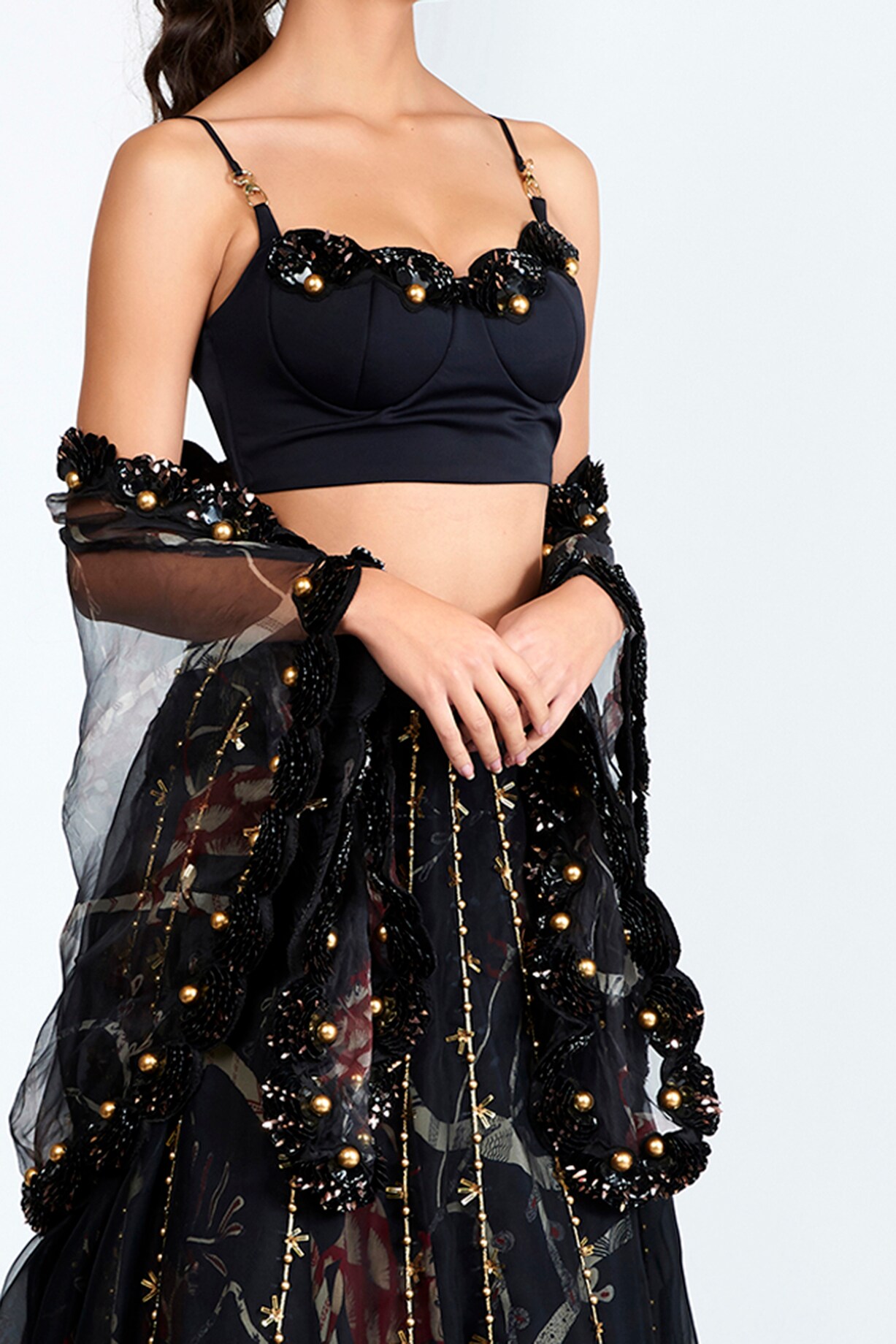 Printed Bustier main image 1