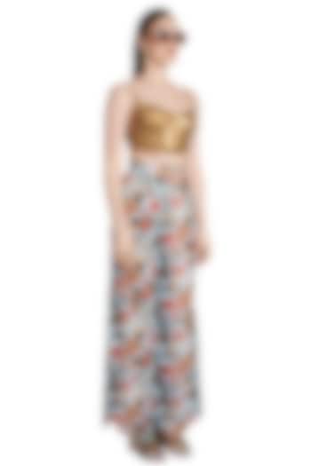 Golden Kite Skein Bustier by Shivan & Narresh at Pernia's Pop Up Shop