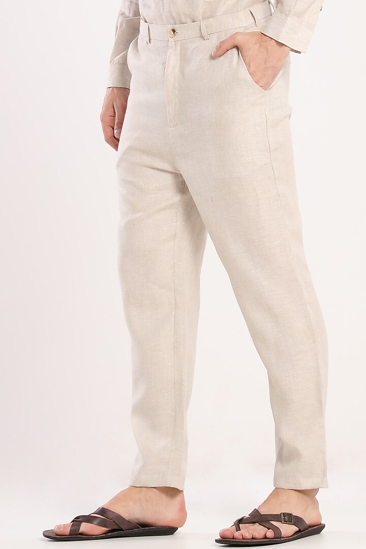 Light Grey Trousers by Son Of A Noble SNOB at Pernia's Pop Up Shop