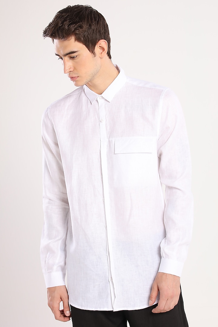 White Linen Shirt by Son Of A Noble SNOB