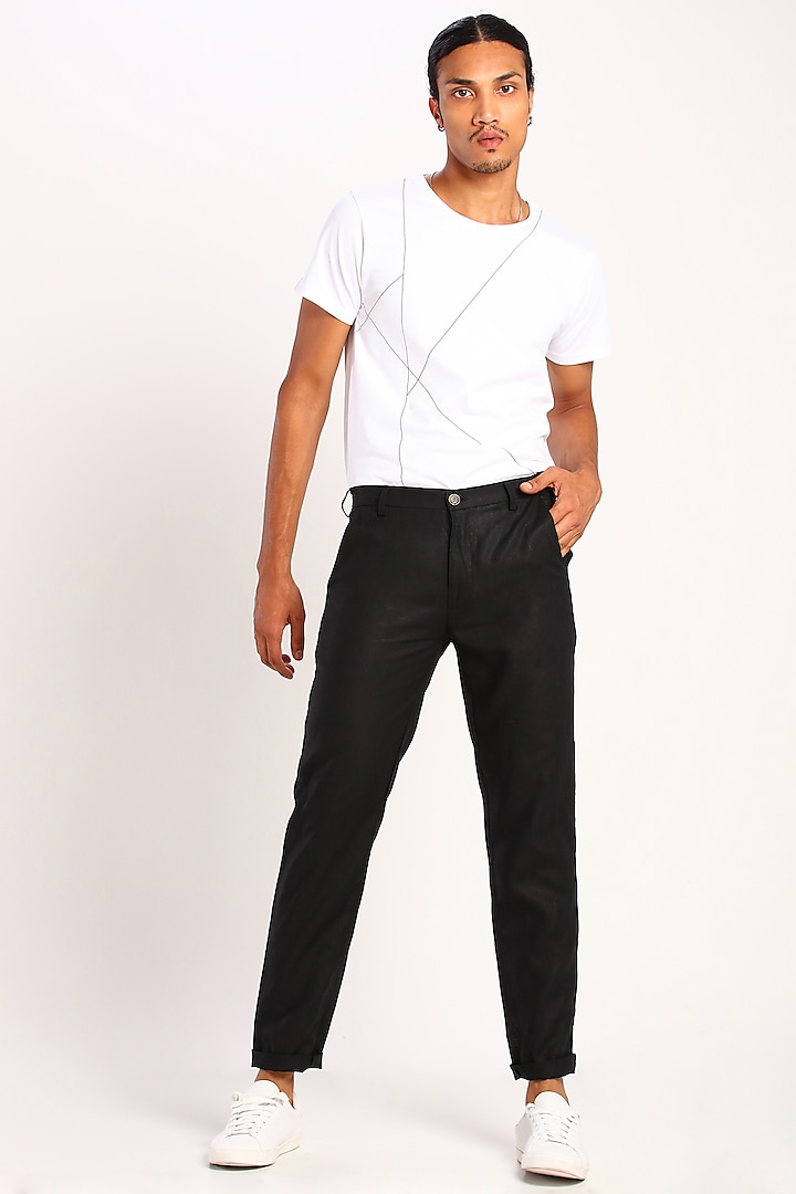 Black Linen Pants by Son Of A Noble SNOB