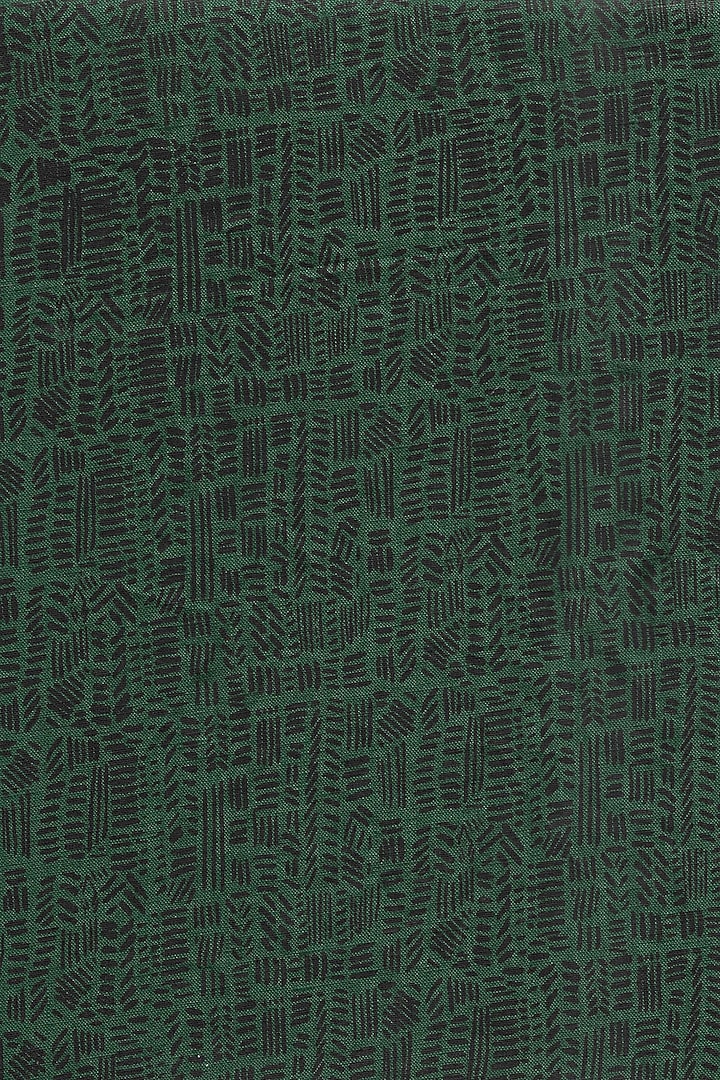 Green Printed Linen Waistcoat by Son Of A Noble SNOB at Pernia's Pop Up Shop