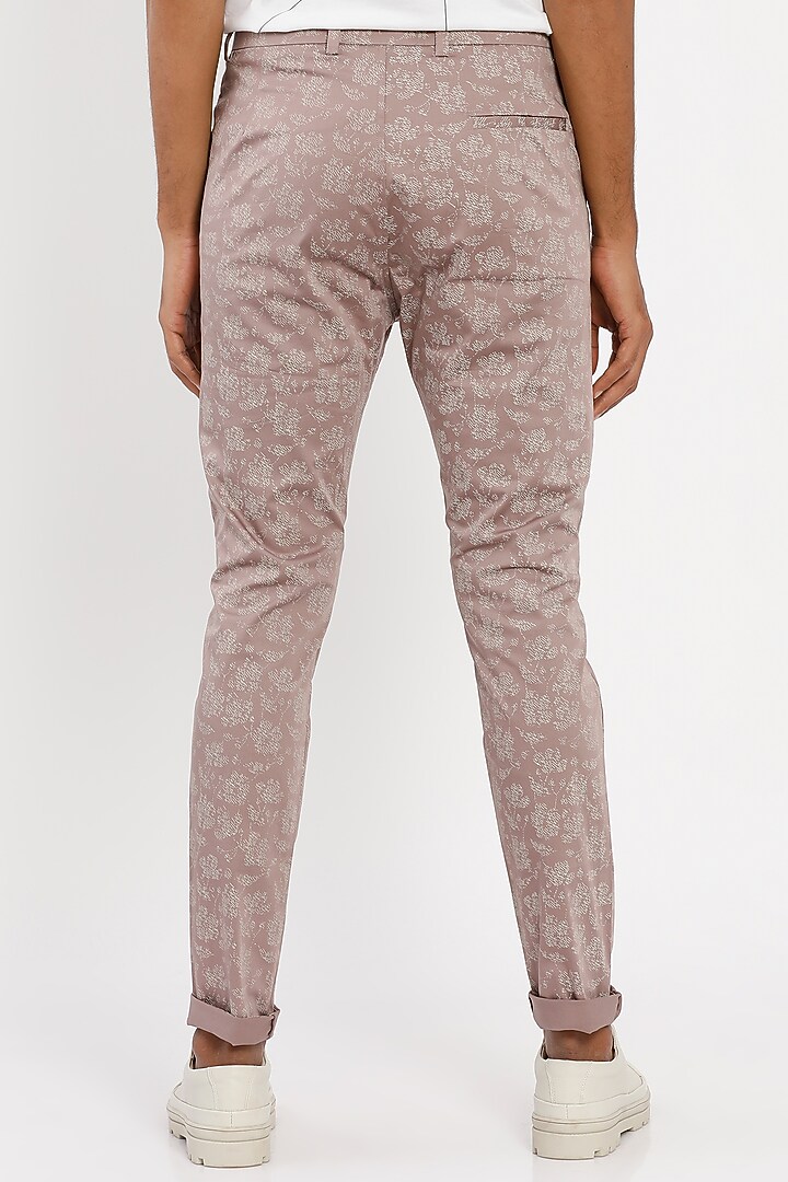 Pink Premium Cotton Trousers by Son Of A Noble SNOB Men at Pernia's Pop Up Shop