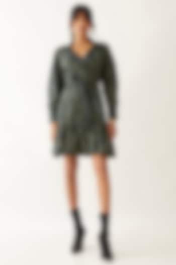 Forest Cotton Satin Printed Vacation Dress by SNOB at Pernia's Pop Up Shop