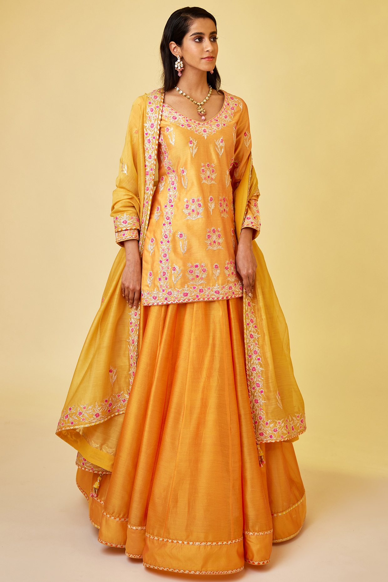 Indian Designer Orange Skirts Buy Indian Designer Orange Skirts Online only at Pernia s Pop Up Shop 2024