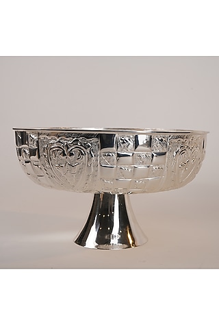 Silver Brass Urli by Siansh by Sunita Aggarwal
