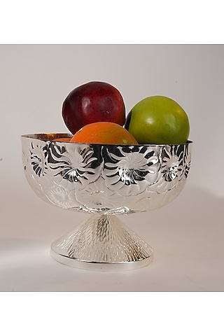 Silver Brass Urli by Siansh by Sunita Aggarwal