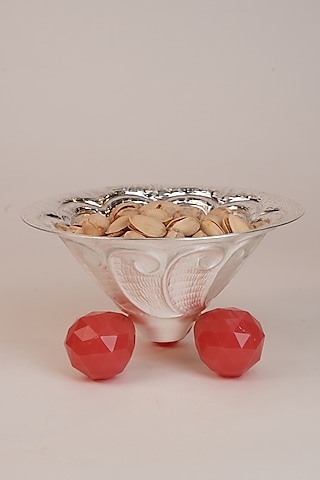 Silver Brass & Resin Urli by Siansh by Sunita Aggarwal