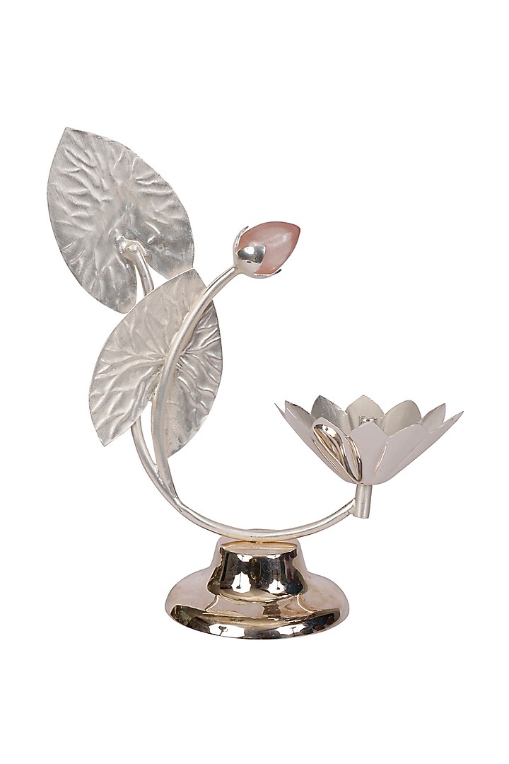 Silver Brass & Resin Incense Stand by Siansh by Sunita Aggarwal at Pernia's Pop Up Shop