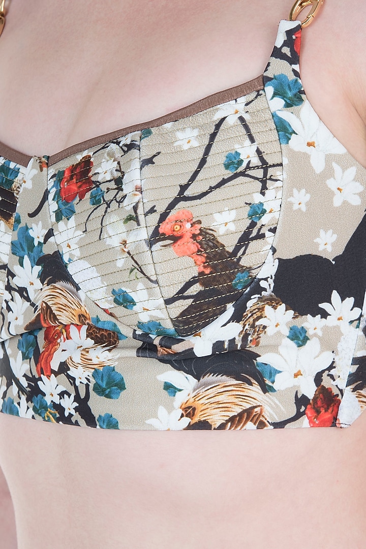 Multicolour praslin bikini set by Shivan & Narresh at Pernia's Pop Up Shop