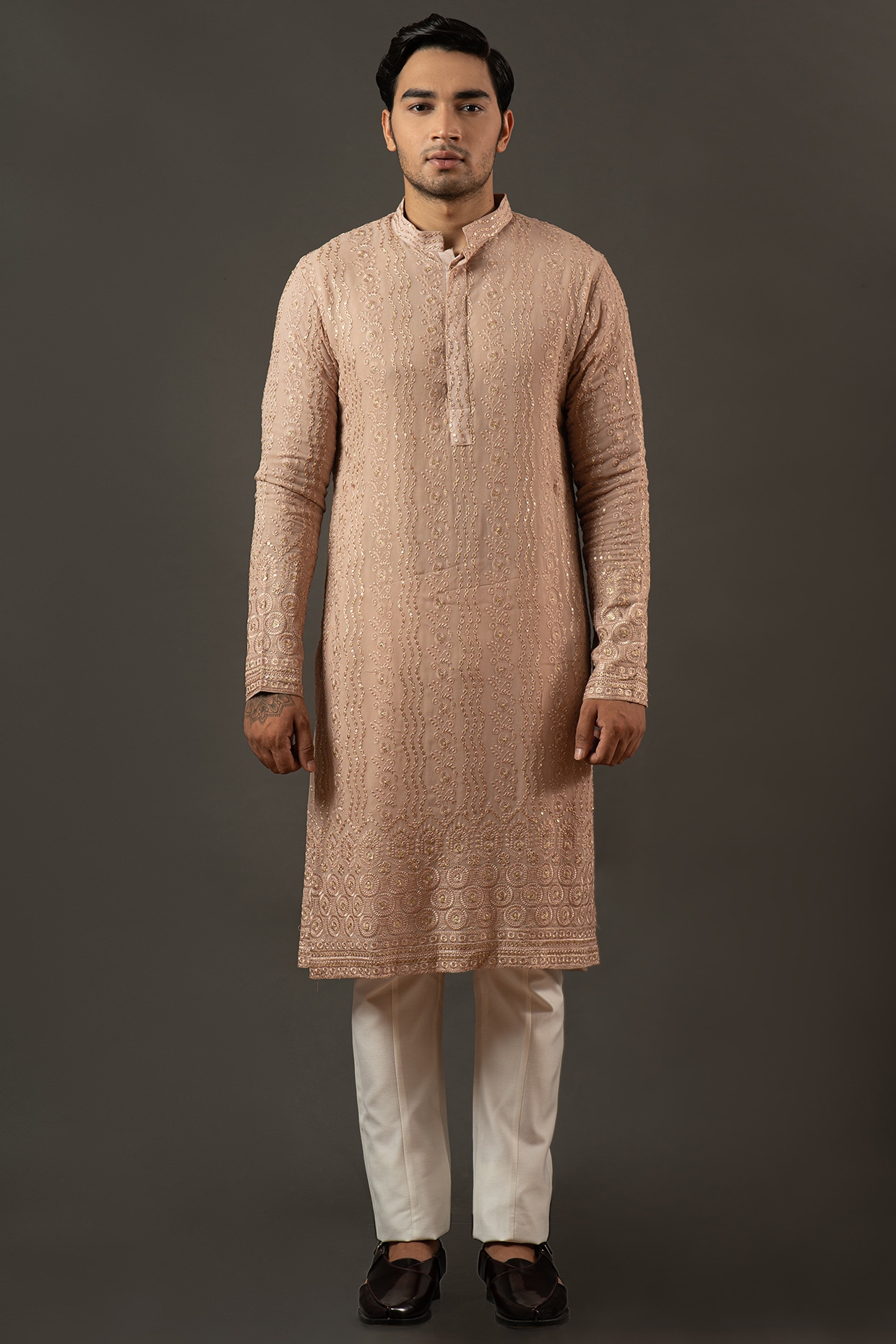 Lucknowi Kurtas For Men Buy Latest Designer Kurta Collection