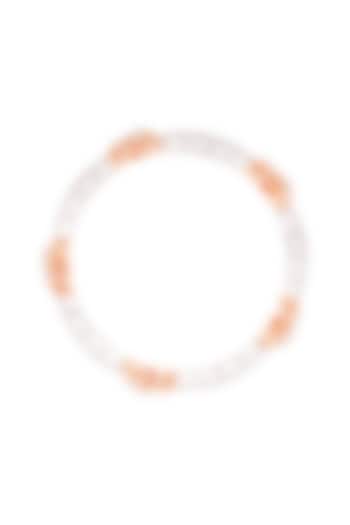 Rose Gold Finish Swarovski Infinity Bangles by Solasta Jewellery at Pernia's Pop Up Shop