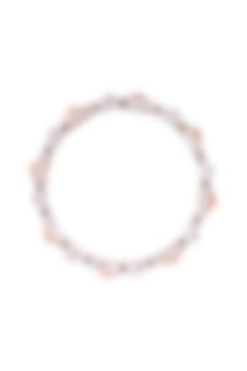 Gold Finish Swarovski Classic Oval Bangles by Solasta Jewellery at Pernia's Pop Up Shop