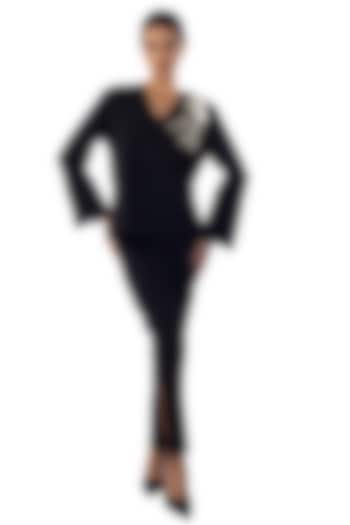 Everglades Banana Crepe Pants by Sonal Singh at Pernia's Pop Up Shop