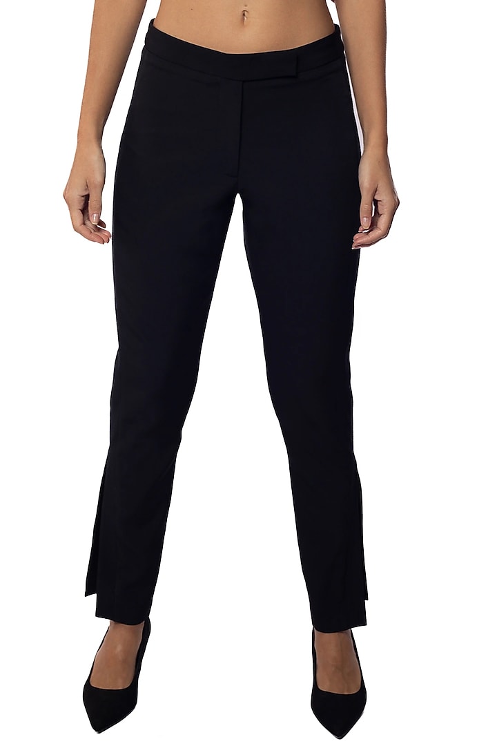 Everglades Banana Crepe Pants by Sonal Singh at Pernia's Pop Up Shop