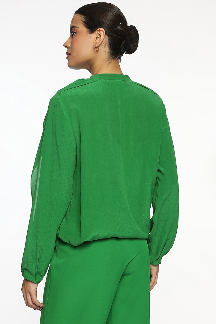 Everglades Silk Crepe Top by Sonal Singh at Pernia's Pop Up Shop
