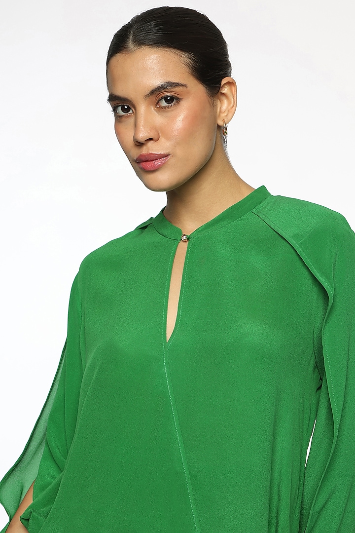 Everglades Silk Crepe Top by Sonal Singh at Pernia's Pop Up Shop