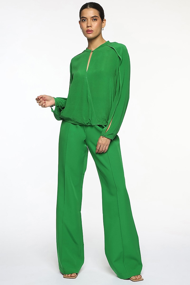 Everglades Silk Crepe Top by Sonal Singh at Pernia's Pop Up Shop
