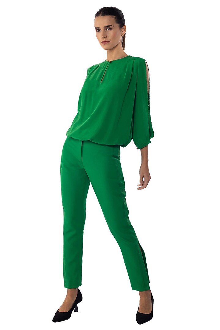 Everglades Silk Crepe Top by Sonal Singh at Pernia's Pop Up Shop