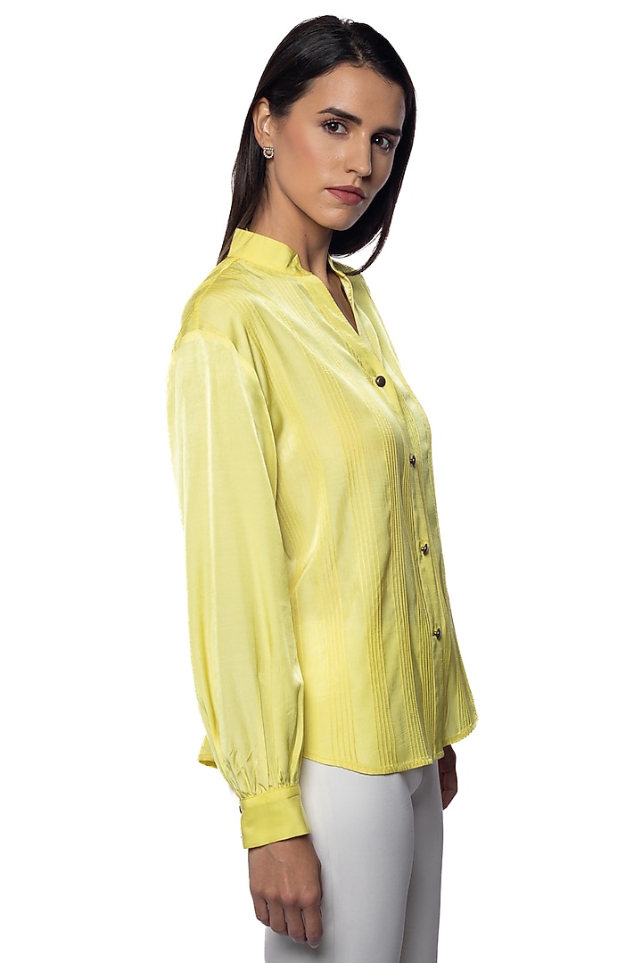 Sun Glare Cotton Shirt by Sonal Singh at Pernia's Pop Up Shop