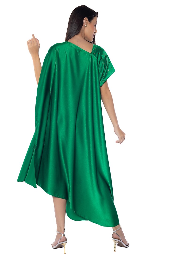 Everglades Satin Vacation Dress by Sonal Singh at Pernia's Pop Up Shop
