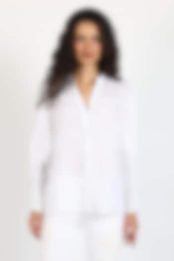 White Linen Co-Ord Set by Sonal Singh at Pernia's Pop Up Shop