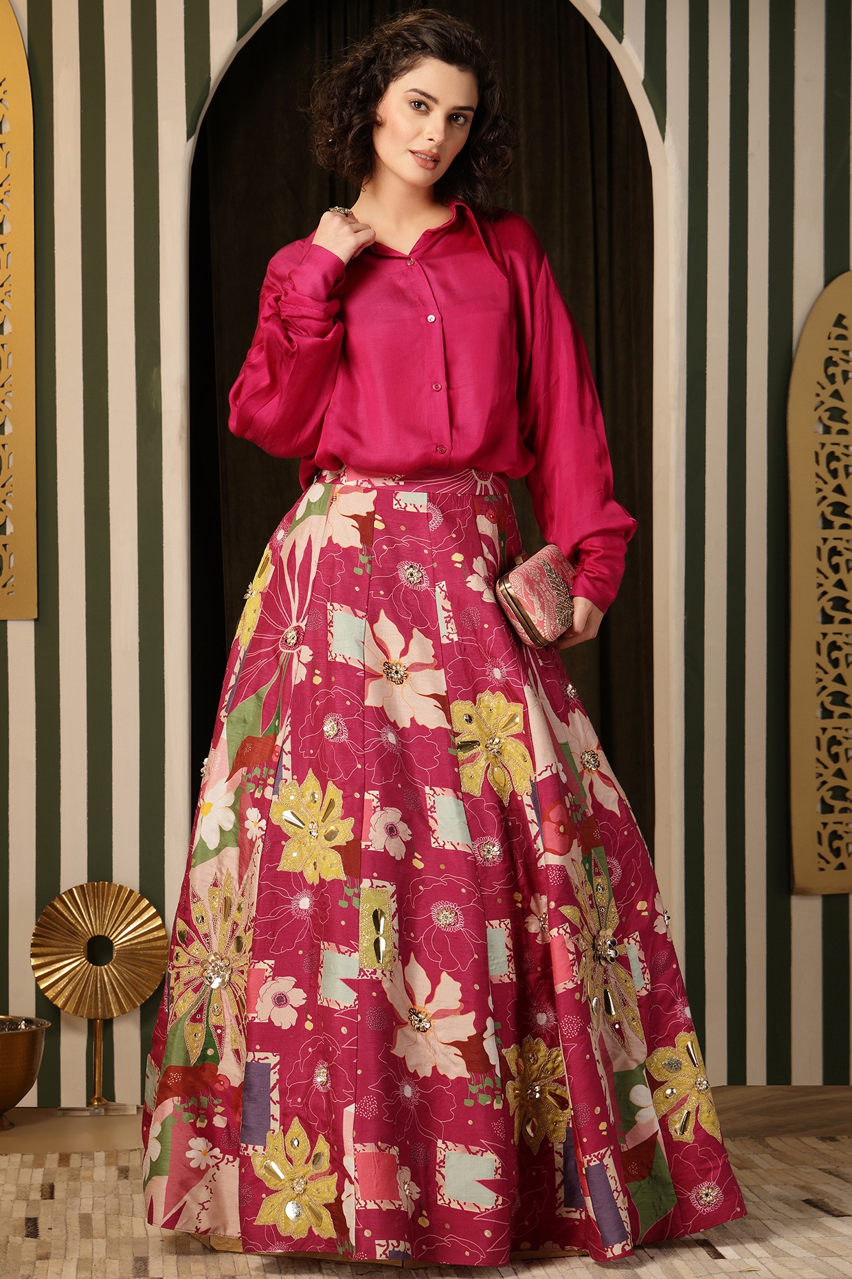 Shop Lehenga Shirt for Women Online from India's Luxury Designers 2025