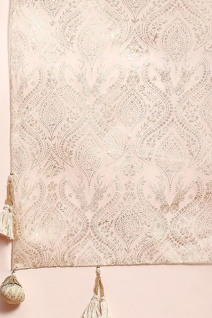 White Chikankari Embroidered Kurta Set by Soniya G at Pernia's Pop Up Shop