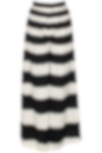 Masaba- Black and white striped palazzo pants by Sonam Kapoor's Wardrobe