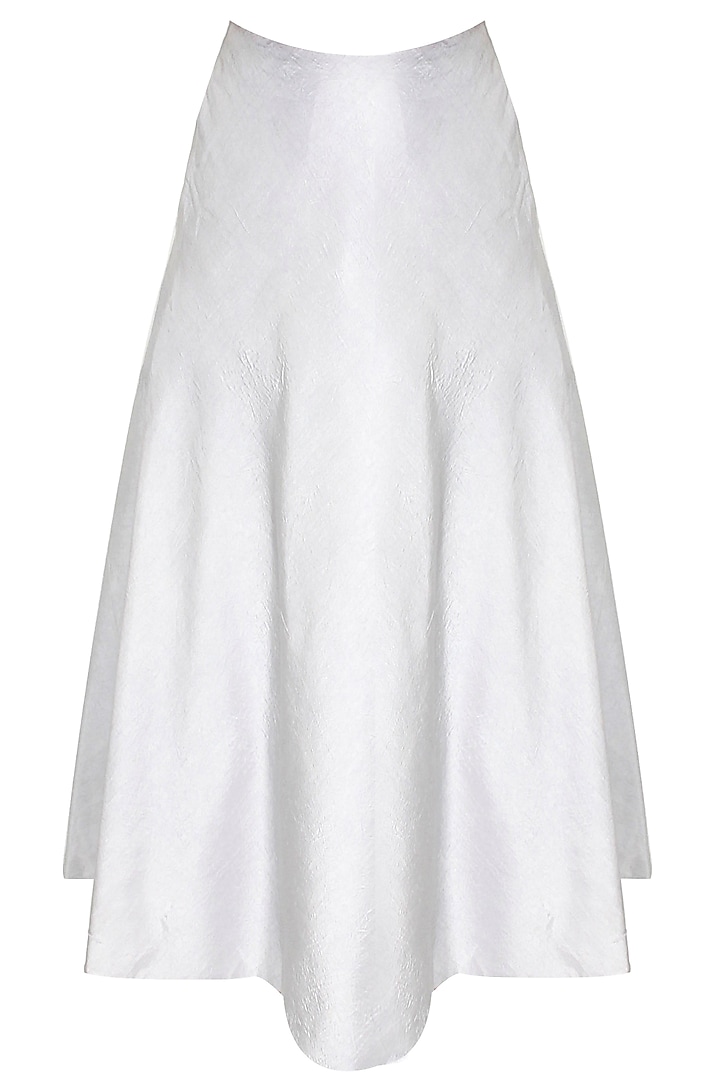 Vijay Balhara- Grey A line silk skirt  by Sonam Kapoor's Wardrobe