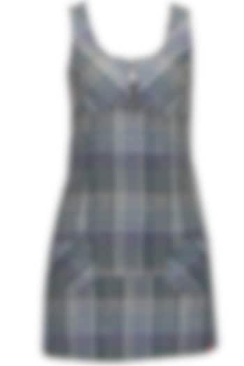 EDC- Multicolour thread woven dress available only at Pernia's Pop-Up Shop.