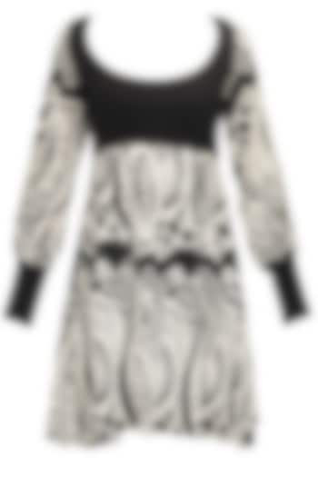 Sophia Eugene- Black and white printed dress available only at Pernia's Pop-Up Shop.