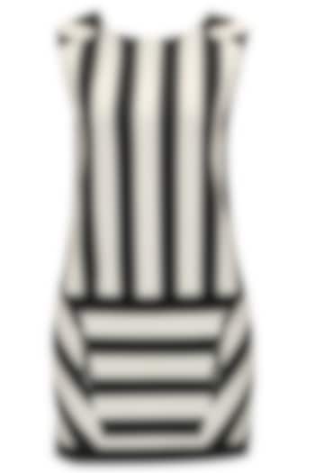 Maje- Black and white striped dress available only at Pernia's Pop-Up Shop.