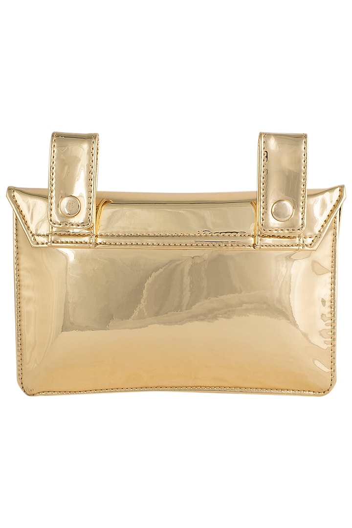 Gold metallic envelope ket bag available only at Pernia's Pop Up Shop.