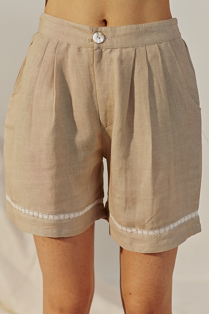 Silver Sage Linen Viscose Co-Ord Set by Spacelines at Pernia's Pop Up Shop