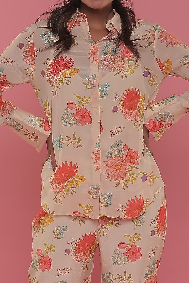 Pearl Embroidered Co-Ord Set by Seams Pret & Couture at Pernia's Pop Up Shop