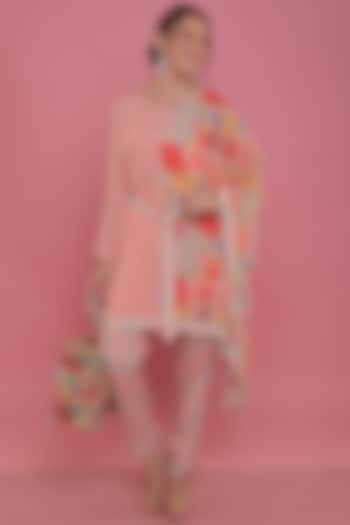 Rose Crepe Tunic Set by Seams Pret & Couture at Pernia's Pop Up Shop