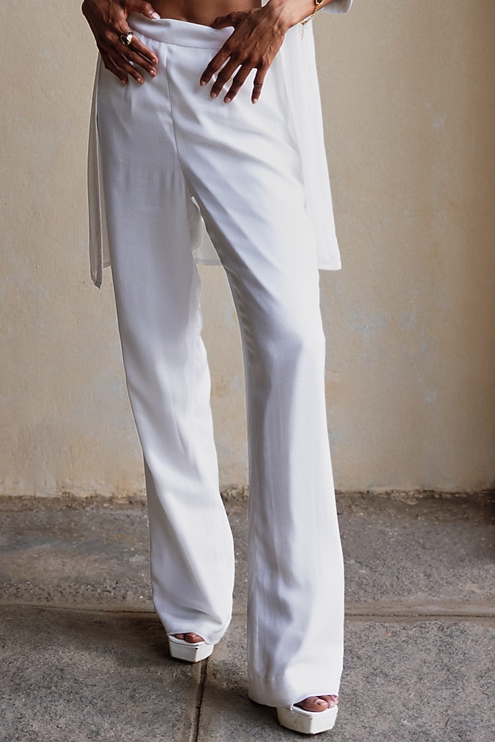 White Chinon Co-Ord Set by Spring Diaries at Pernia's Pop Up Shop