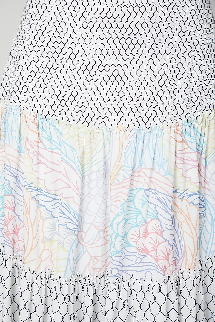 Multi Colored Printed Skirt Set by Simply Simone at Pernia's Pop Up Shop