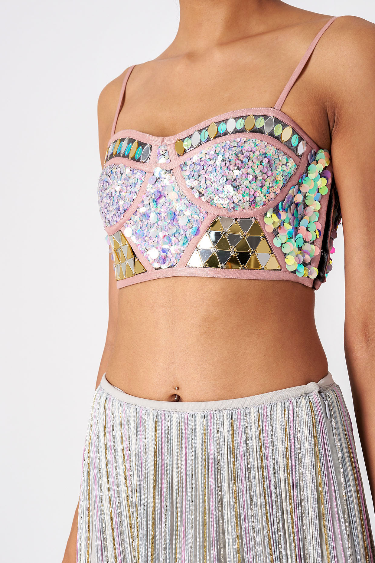 embellished bralet