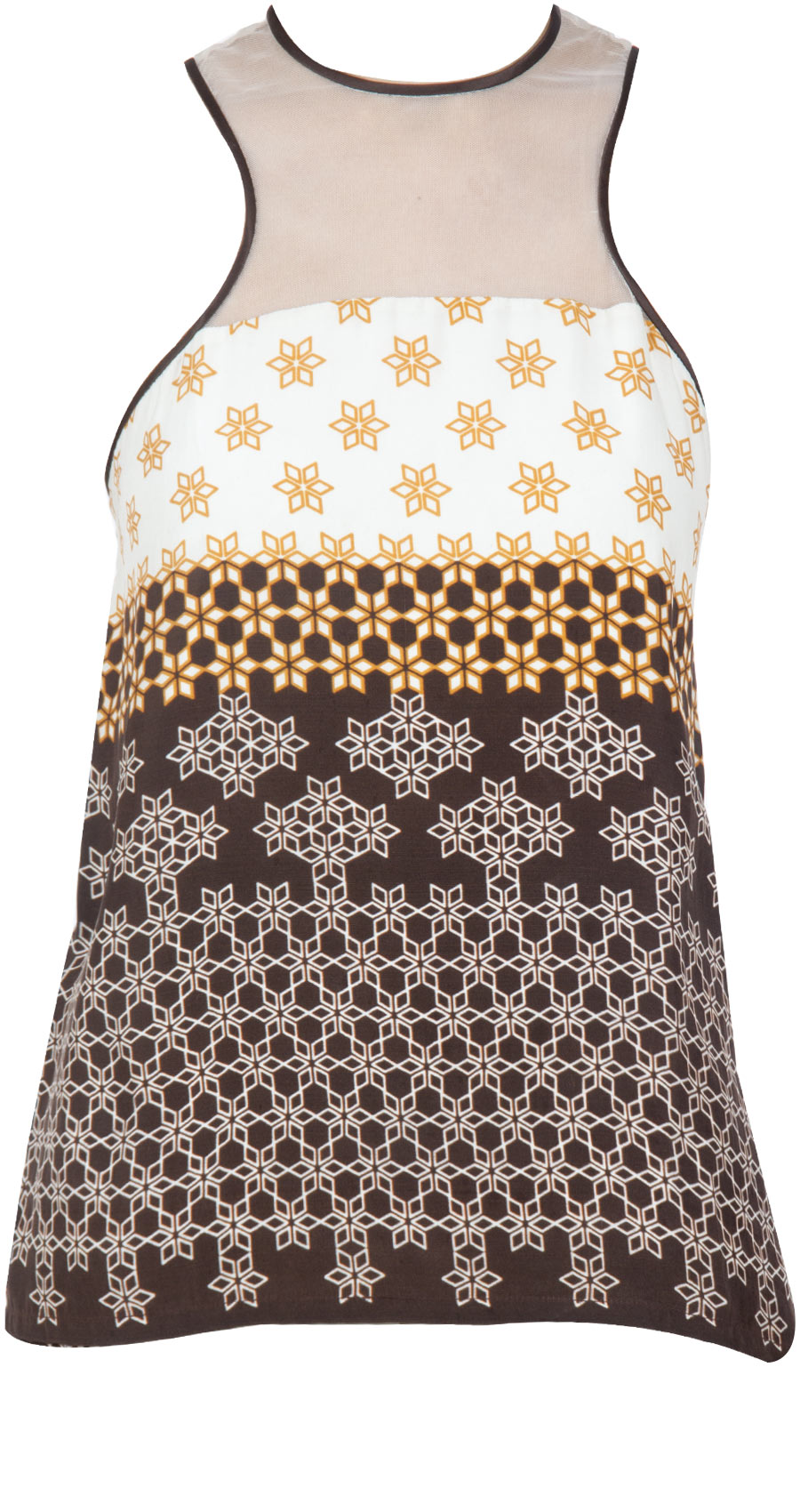 Printed racerback top available only at Pernia's Pop-Up Shop.