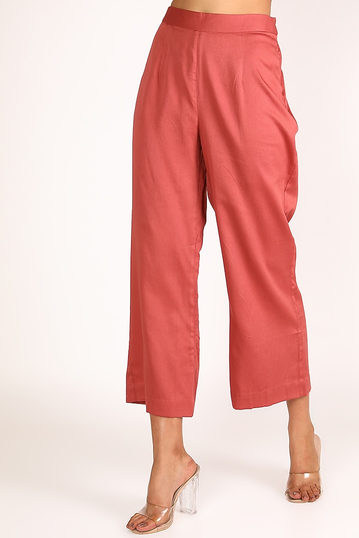 Pink Printed Kurta With Pants For Girls by Shreya Agarwal - Kids at Pernia's Pop Up Shop