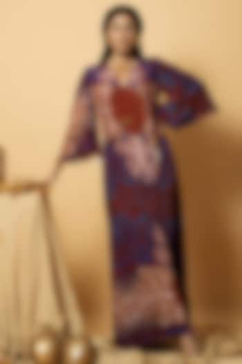 Multi-Colored Crepe Jumpsuit by Shristi Chetani