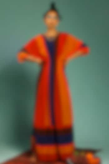 Multi-Colored Striped Dress by SHRISTI CHETANI