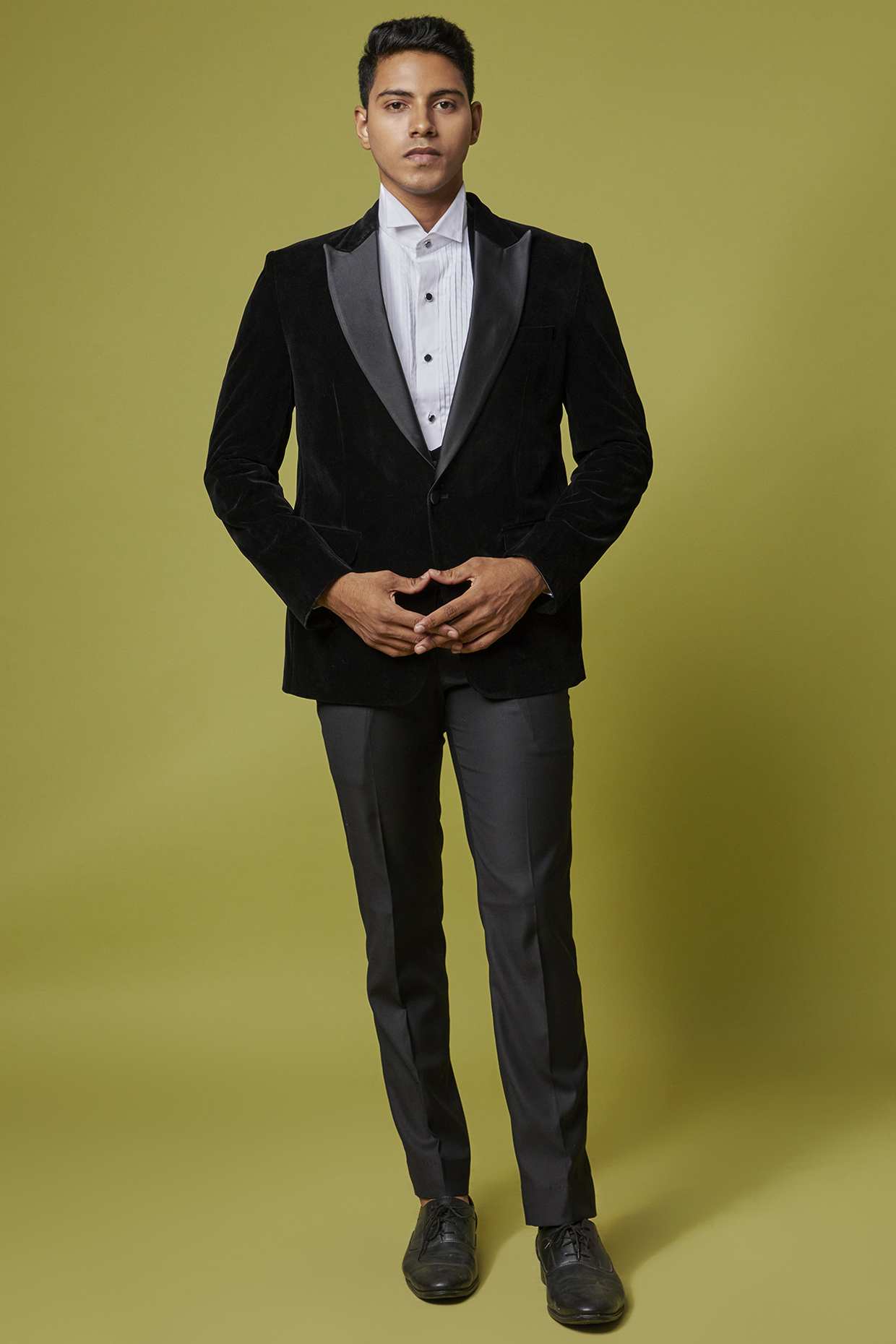Crushed discount velvet tuxedo