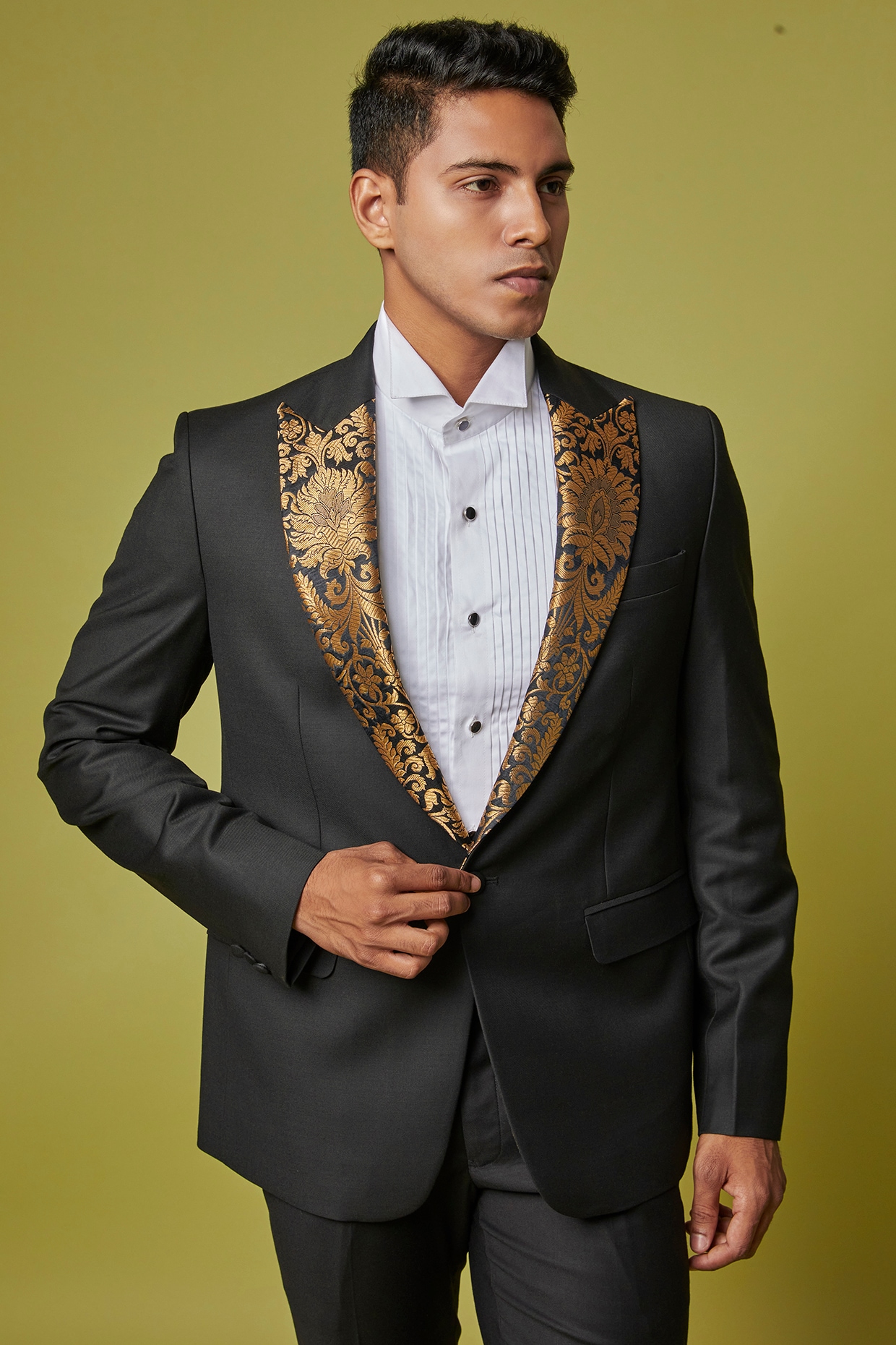 Brocade tuxedo on sale jacket