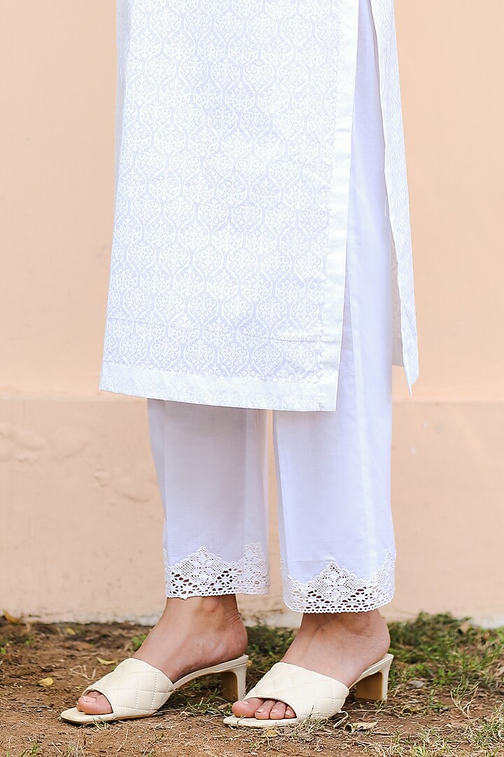 Ivory Printed Tunic by Sage Saga at Pernia's Pop Up Shop