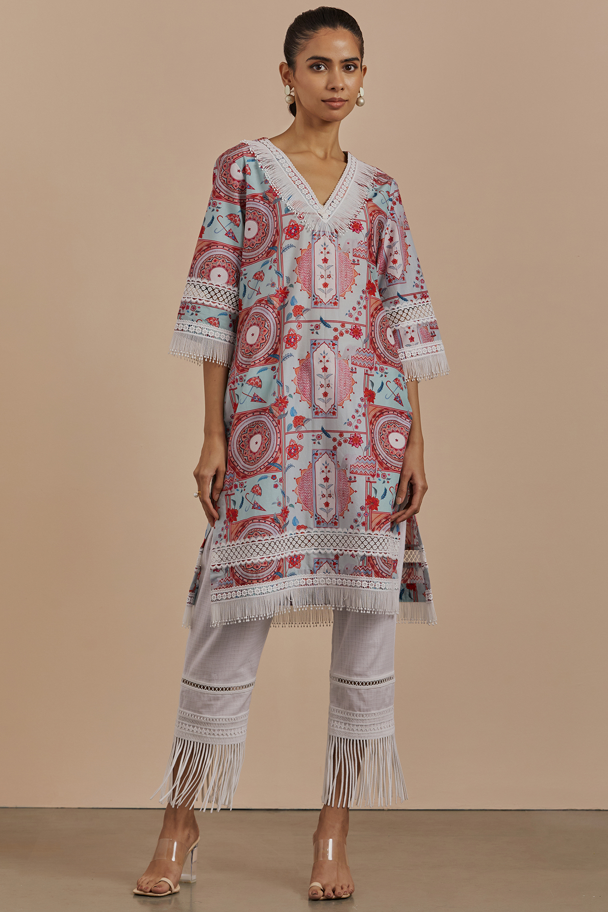 Sage Cotton Printed Kurta by Sage Saga at Pernia's Pop Up Shop