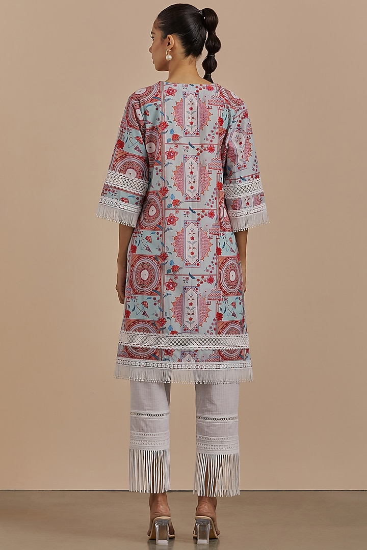 Sage Cotton Printed Kurta by Sage Saga at Pernia's Pop Up Shop